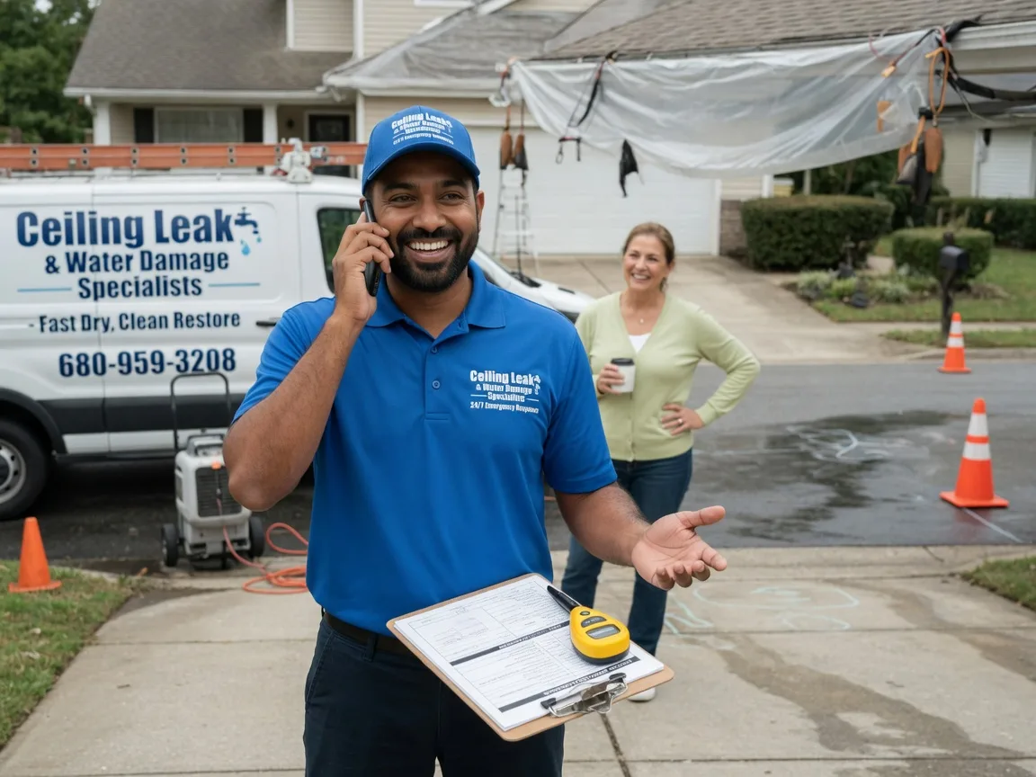 Ceiling Leak Cleanup Thetford Center, VT FAQs